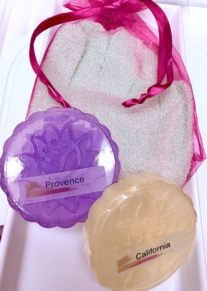 Gloves and Soaps Set